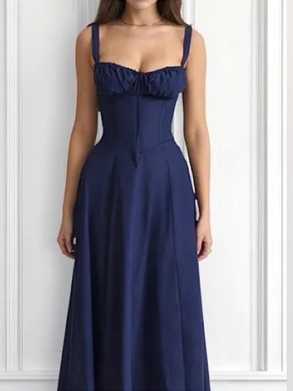 House of CB Navy Blue Maxi Dress